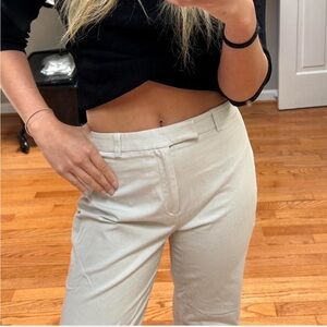 Banana Republic Light Gray Stretch Pants